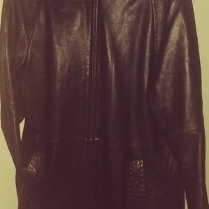 Black Leather coat